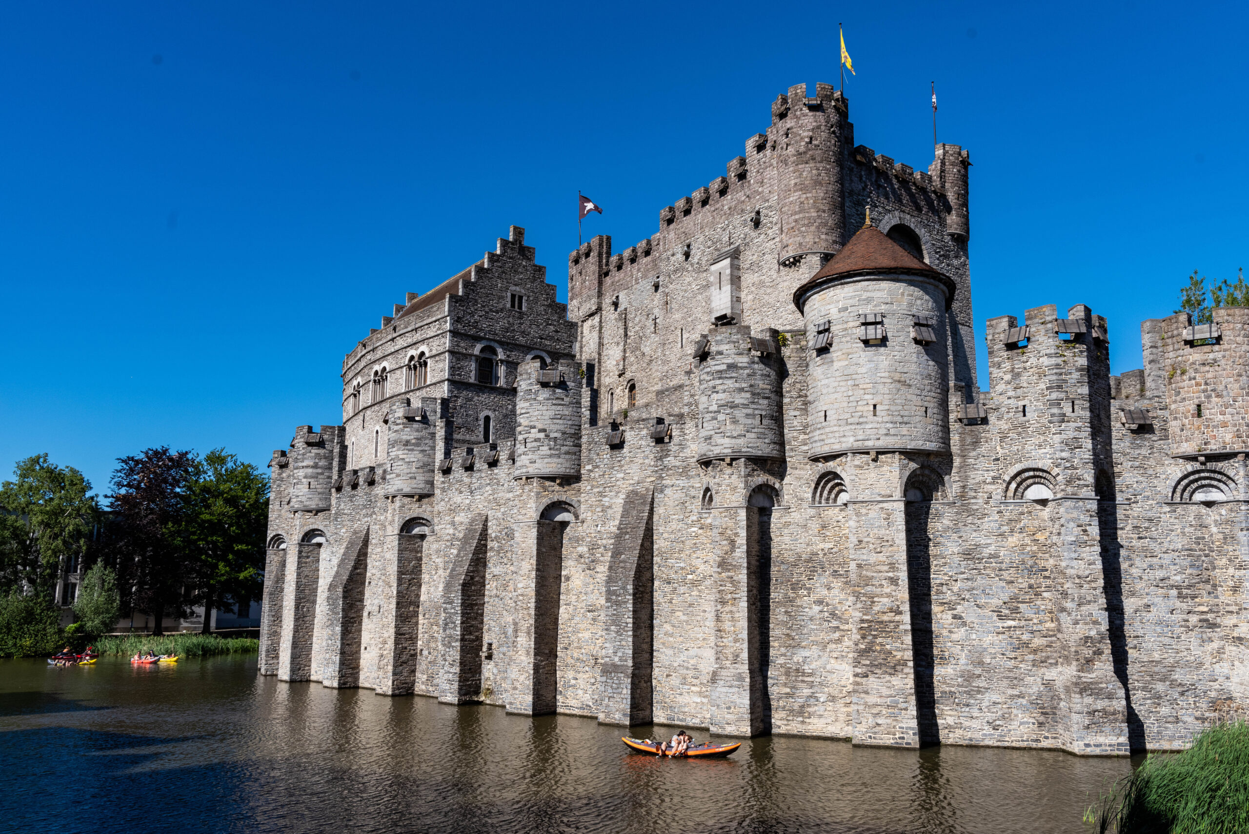 Das geheimnisvolle Gravensteen: Eine Festung voller Mythen und Legenden